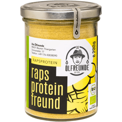 Bio Rapsproteinfreund - Proteinpulver aus Bio-Rapssamen