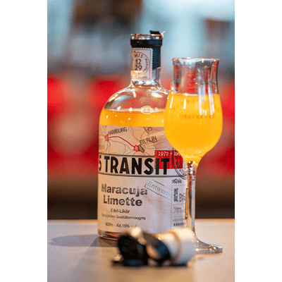Passion fruit lime liqueur No. 5546 - F5-Transit - Transit schnapps