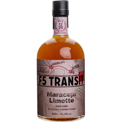 Passion fruit lime liqueur No. 5546 - F5-Transit - Transit schnapps