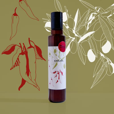 Chili oil - Extra virgin olive oil with chili