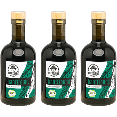 Bio Hanffreund Vorratspack (3x Bio Hanföl)