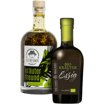 Kräuter Duo (1x Kräuteröl + 1x Kräuteressig)