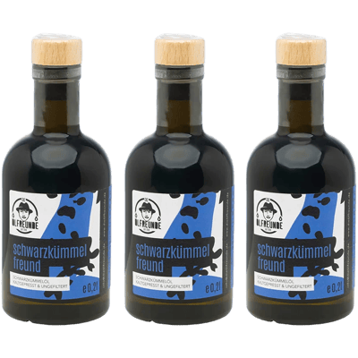 Schwarzkümmelfreund Vorratspack (3x Schwarzkümmelöl)