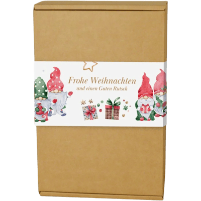 Weihnachtsbox Bio Wichtelzauber (2x Leindotteröl + 1x Bruschettaöl)