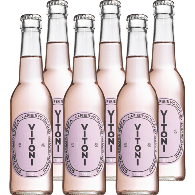 6x VITONI Spritz Rosé - Aperitivo Ready to Drink
