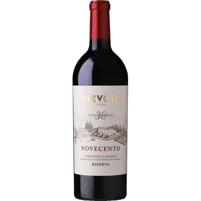 2019er Dievole Novecento Riserva Bio - Rotwein