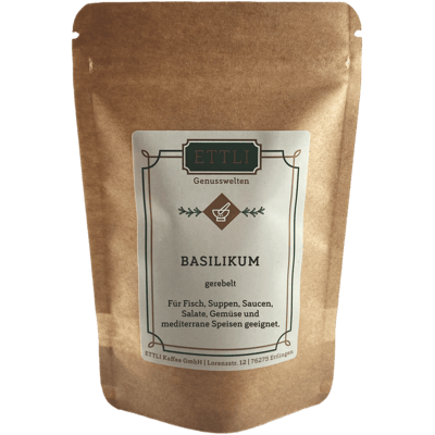 Basilikum gerebelt