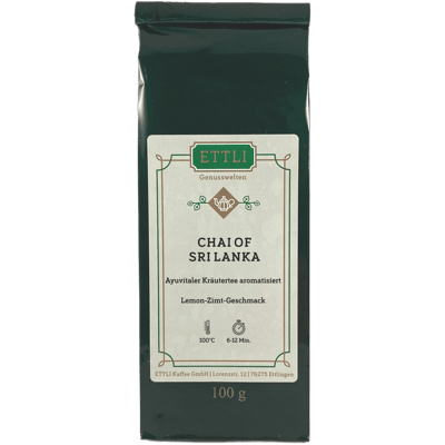 Kräutertee aromatisiert Chai of Sri Lanka