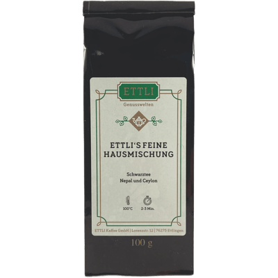 Schwarztee ETTLI's feine Hausmischung (Spezial Blend)