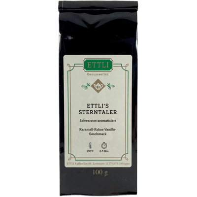 Schwarztee aromatisiert "ETTLI's Sterntaler"