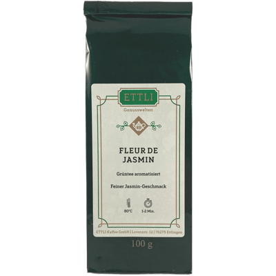 Grüntee aromatisiert Fleur de Jasmin