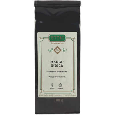 Schwarztee aromatisiert Mango Indica