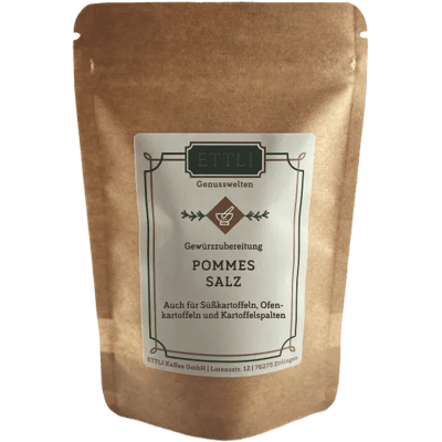 Pommes Salz Gewürzzubereitung
