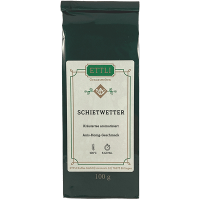 Kräutertee aromatisiert "Schietwetter"