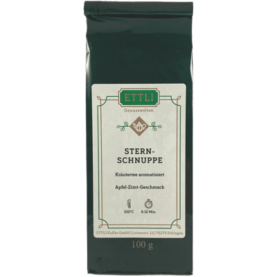 Kräutertee aromatisiert "Sternschnuppe (Zimt-Apfel)"