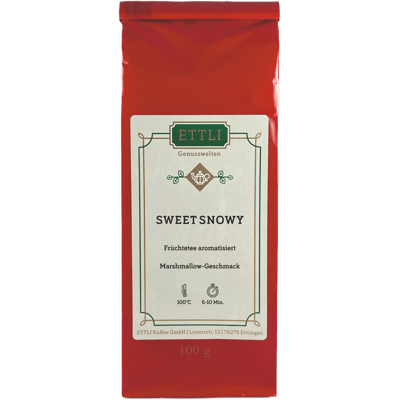 Früchtetee aromatisiert "Sweet Snowy" (Mallow)