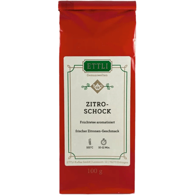 Früchtetee aromatisiert Zitro-Schock