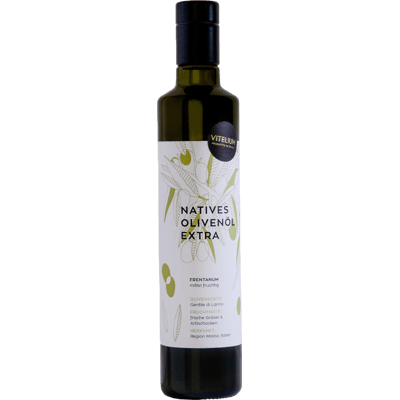 Natives Olivenöl Extra - mittel fruchtig
