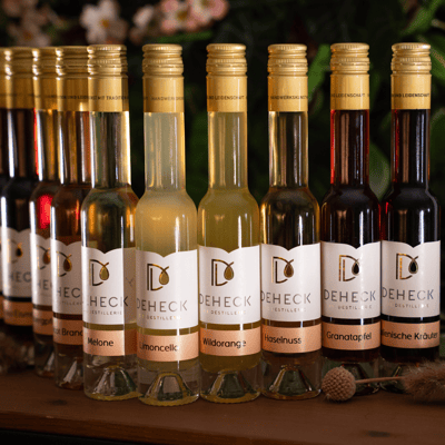 Deheck liqueur tasting package 'fruity & creative' - (10x different liqueurs)