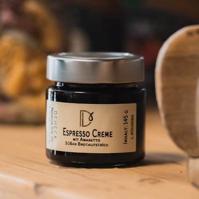 Deheck Manufaktur Espresso Amaretto Creme Aufstrich 4