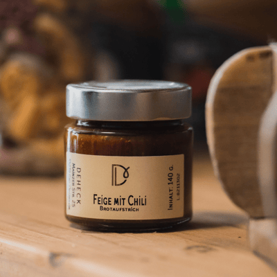 Deheck Manufaktur Feige mit Chili Aufstrich