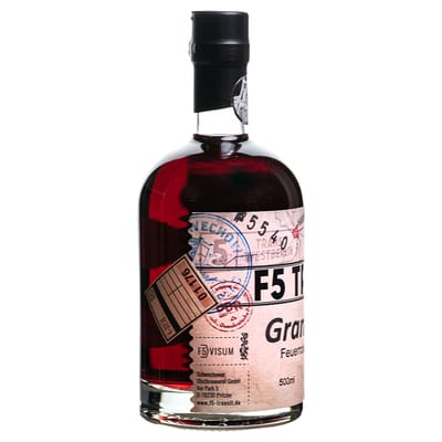 Granatazza Aperitif Liqueur No. 5540 - Red Pomegranate - F5 Transit - Transit Schnapps