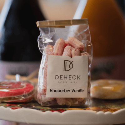 Deheck Manufaktur Vanille Rhabarber Bonbons