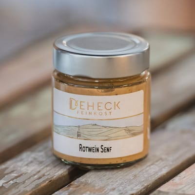 Deheck Manufaktur Rotwein Senf