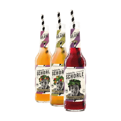 AiLaike spritzer bundle (5x apple + 5x redcurrant + 5x ginger)