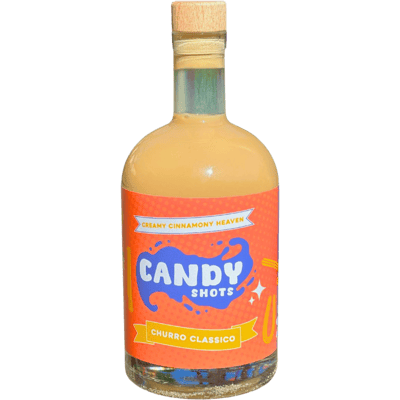 CANDYSHOTS Churros liqueur - sugar and cinnamon cream liqueur