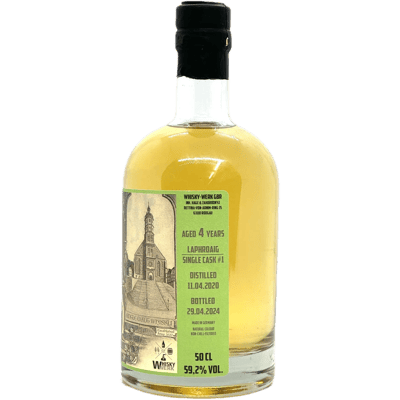 Whisky factory Caogad Tri 4 2020-2024, ex-Laphroaig Cask