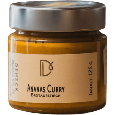 Deheck Manufaktur Curry Ananas Aufstrich