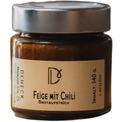 Deheck Manufaktur Feige mit Chili Aufstrich