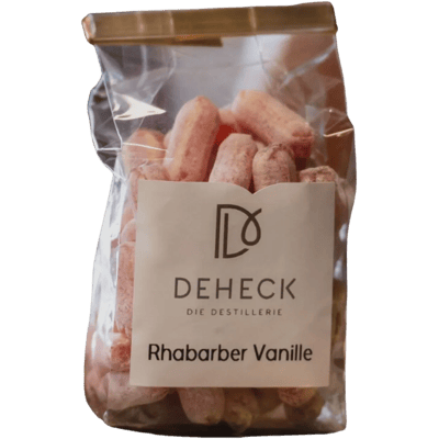Deheck Manufaktur Vanille Rhabarber Bonbons