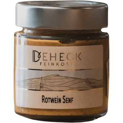 Deheck Manufaktur Rotwein Senf
