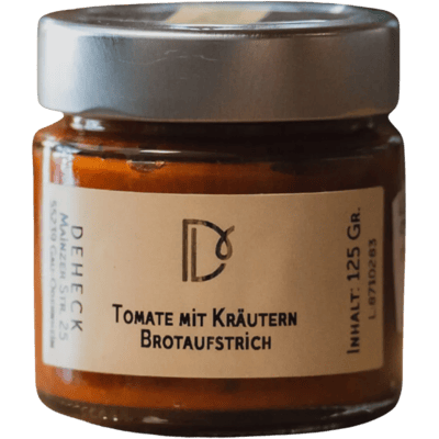 Deheck Manufaktur Tomate Basilikum Aufstrich