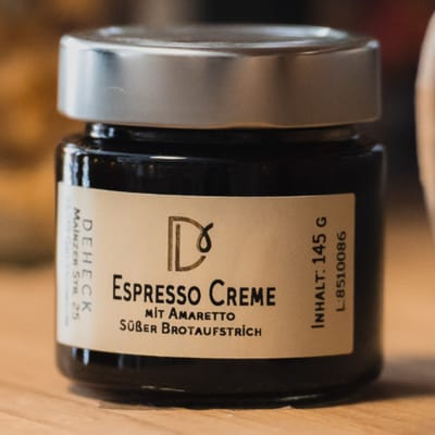 Deheck Manufaktur Espresso Amaretto Creme Aufstrich 3