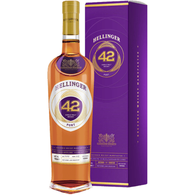 HELLINGER 42 Port Single Malt Whisky in gift box