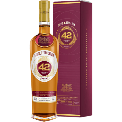 HELLINGER 42 Sherry Single Malt Whisky in gift box