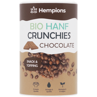 Bio Hanf Crunchies Chocolate