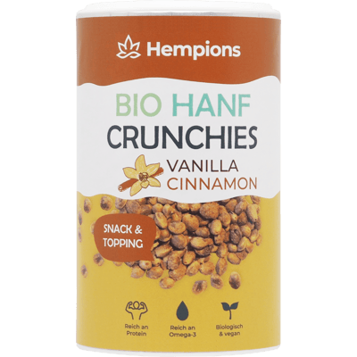 Bio Hanf Crunchies Vanilla Cinnamon