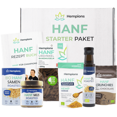 Hanf Starter Paket - wahlweise mit CBD Öl!