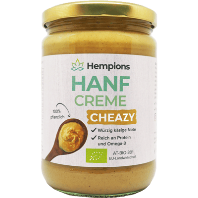 Organic hemp cream Cheasy