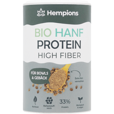 Bio Hanfprotein High Fiber