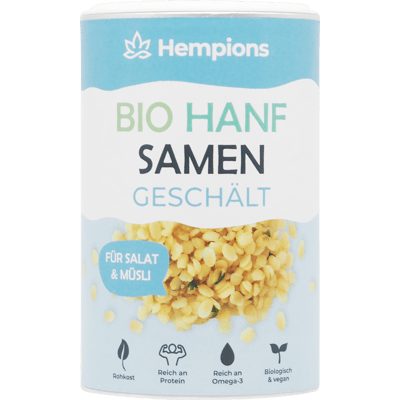 Bio Hanfsamen geschält
