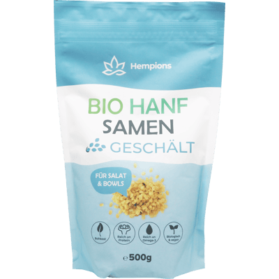 Bio Hanfsamen geschält