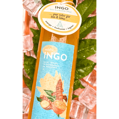 Hannheinehof Milder Ingo - Orangen-Kurkuma-Ingwer Saft