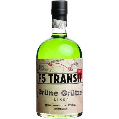 Grüne Grütze Liqueur No. 5519 - Woodruff + Vanilla - F5 Transit - Transit schnapps