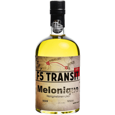 Melonique Liqueur No. 5521 - Honeydew Melon Liqueur - F5 Transit - Transit Schnapps