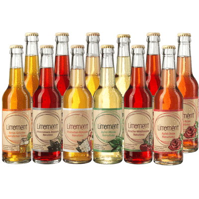 Box of 12 Limoment Limomentis Allerlei (2x iced tea + 10x lemonade)
